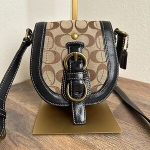 Vintage Coach Signature Legacy Garcia Mini Crossbody Bag